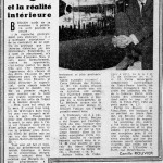 Bergeo et la réalité intérieure - Le Provençal - 20 Octobre 1960