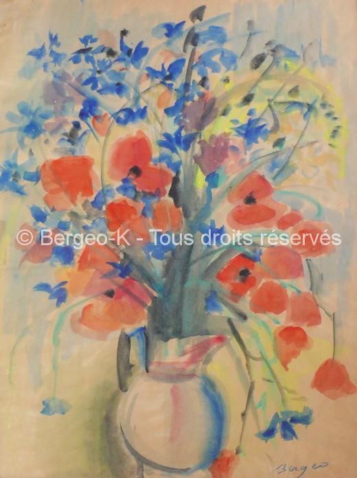 Bouquet aux coquelicots - 1992