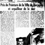 Prix de la peinture de Marseille -1959