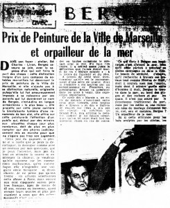 Prix de la peinture de Marseille -1959