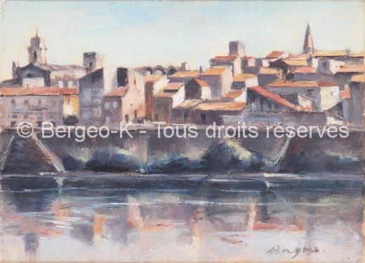 Vue d'Arles 1 - 1981 - 1F
