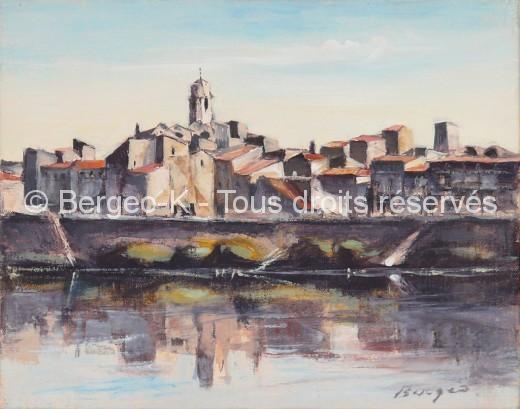 Vue d'Arles 3 - 1981 - 2F