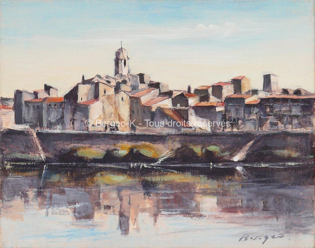 Vue d'Arles 3 - 1981 - 2F