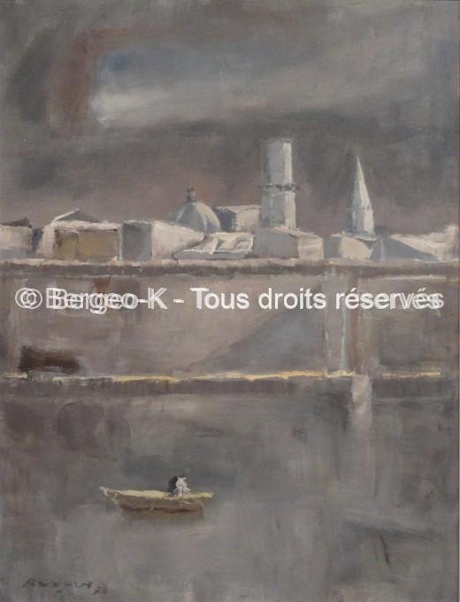 Le Fort St-Jean - 1976 - 48 x 66 cm (Collection privée Forsans-Gelot  - Biarritz)